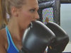 Kickboxing training