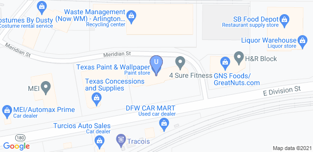 Map to Arlington MMA - Mixed Martial Arts & Muay Thai Boxing Gym